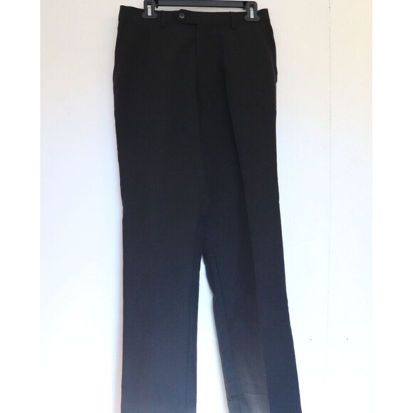 Infiniti‎ Formal Dress Pants Men 32x32 Black - Picture 1 of 6